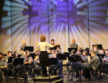 6th Grade Band Students