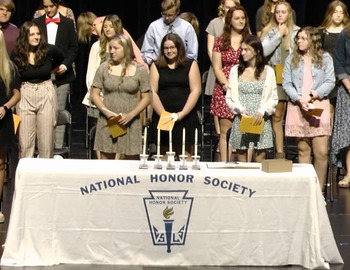 NHS Induction ceremony