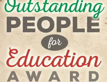 Seeking Nominations for Outstanding People for Education Award - Jan 8, 2024