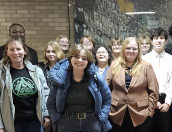 Members of the Debate Team at Wayne State University