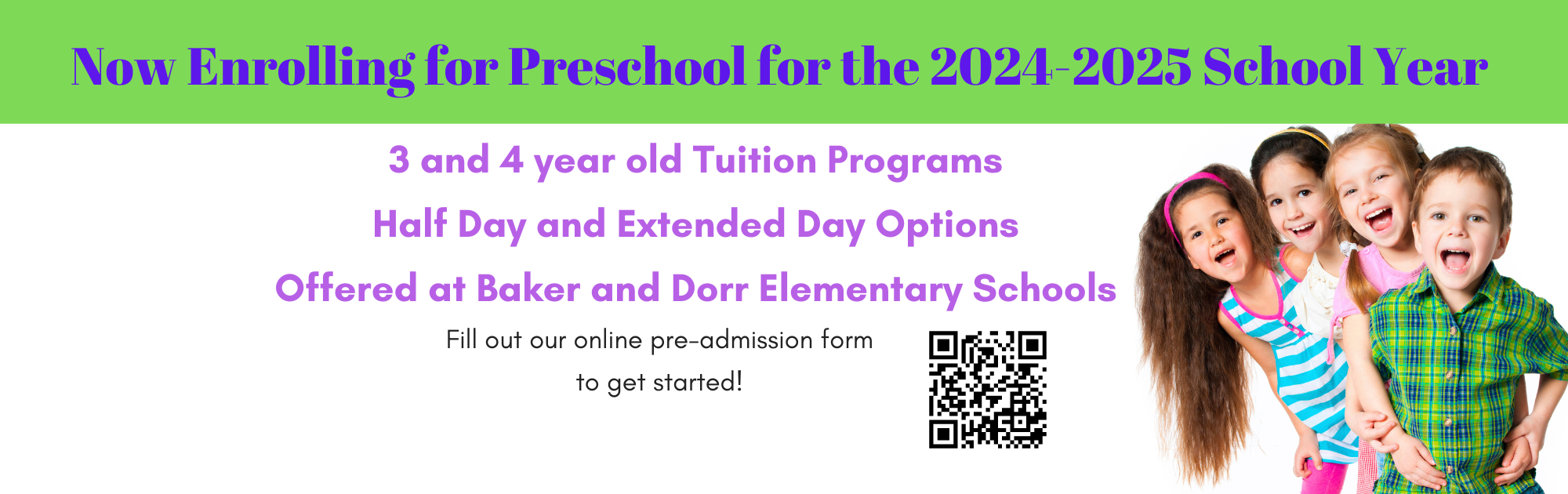 24-25 Preschool Enrollment Cover