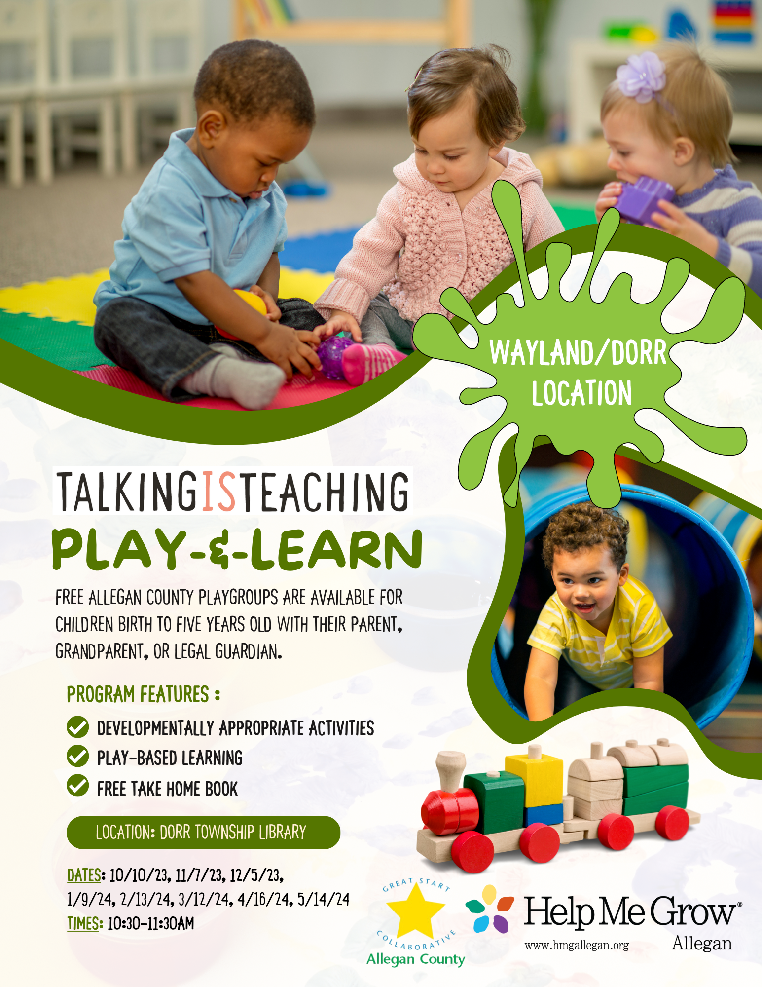 WUS Play and Learn Schedule