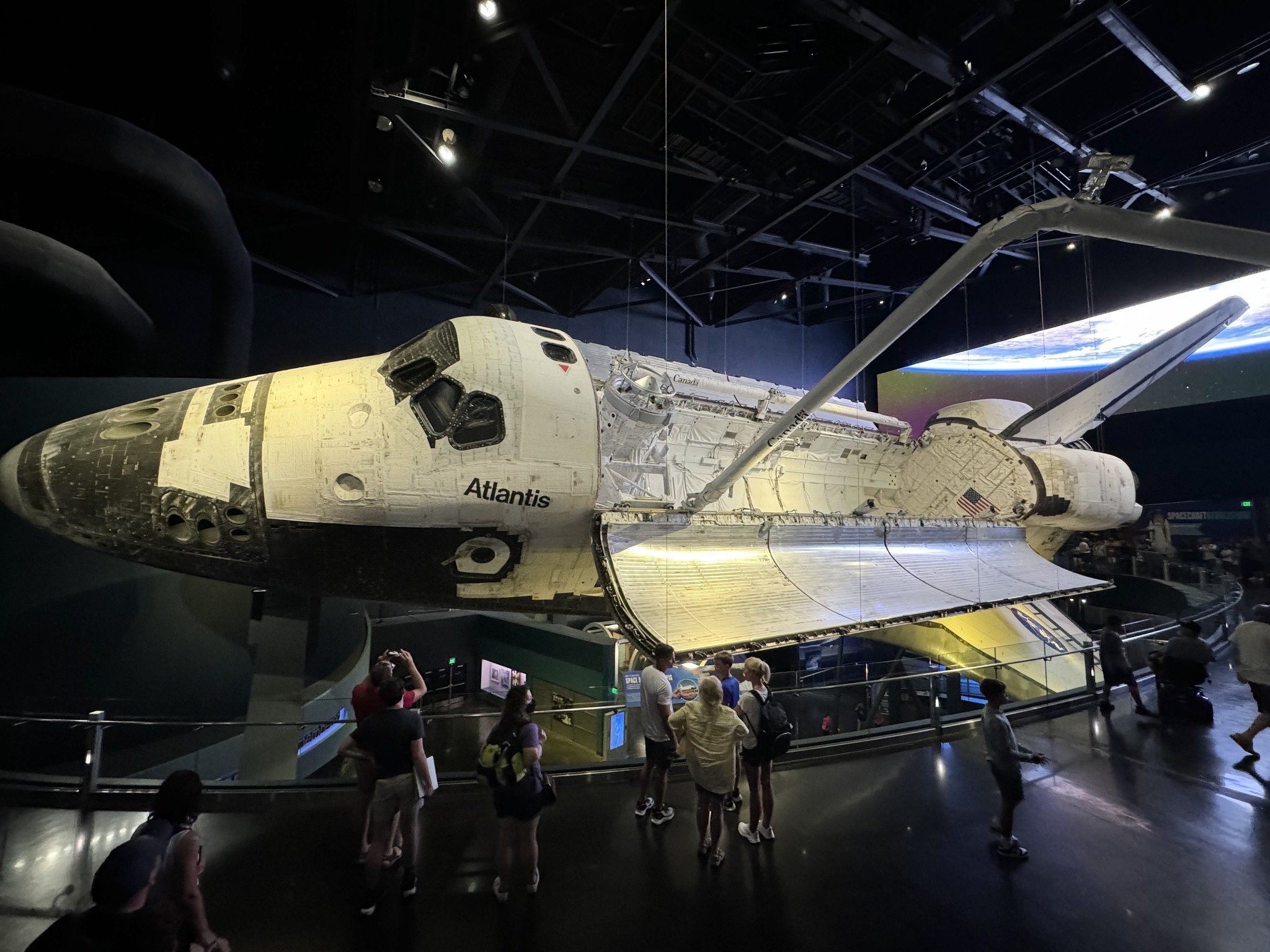 The Atlantis Space Shuttle