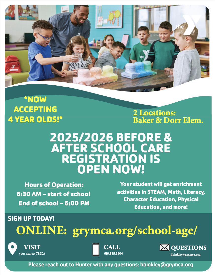 25-26 YMCA Registration Flyer